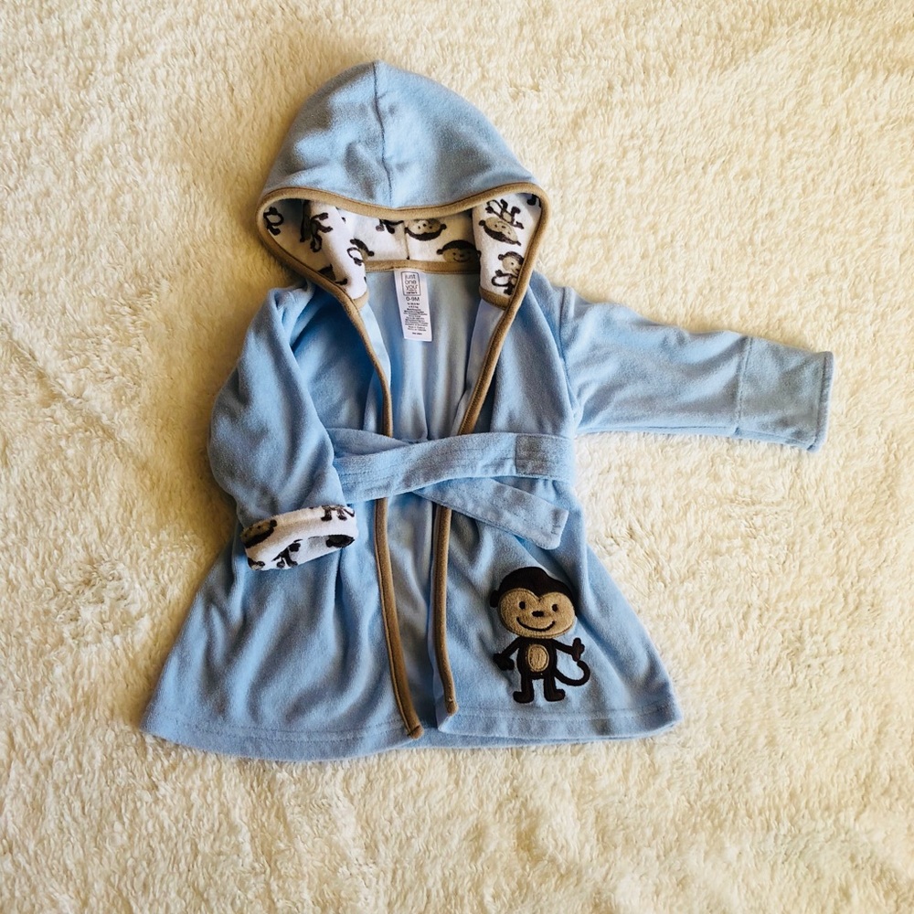💙Just One You Baby Boy Bathrobe💙